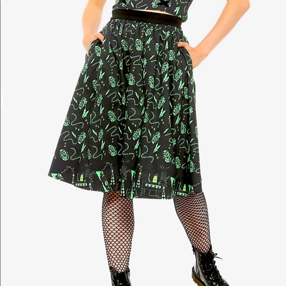 Universal Monsters Frankenstein Swing Skirt